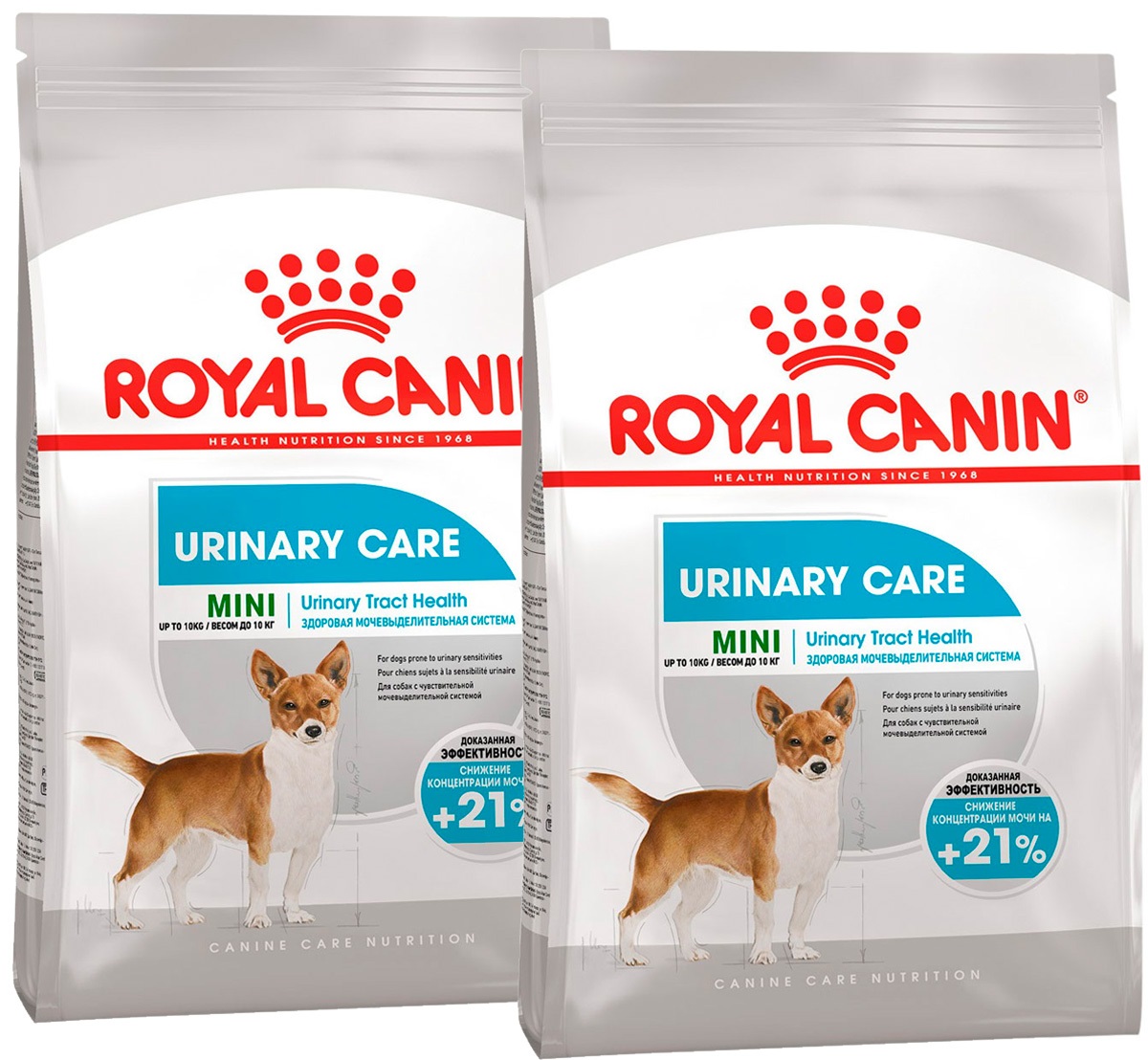 

Сухой корм для собак ROYAL CANIN Urinary Care, Mini, 2x1 кг