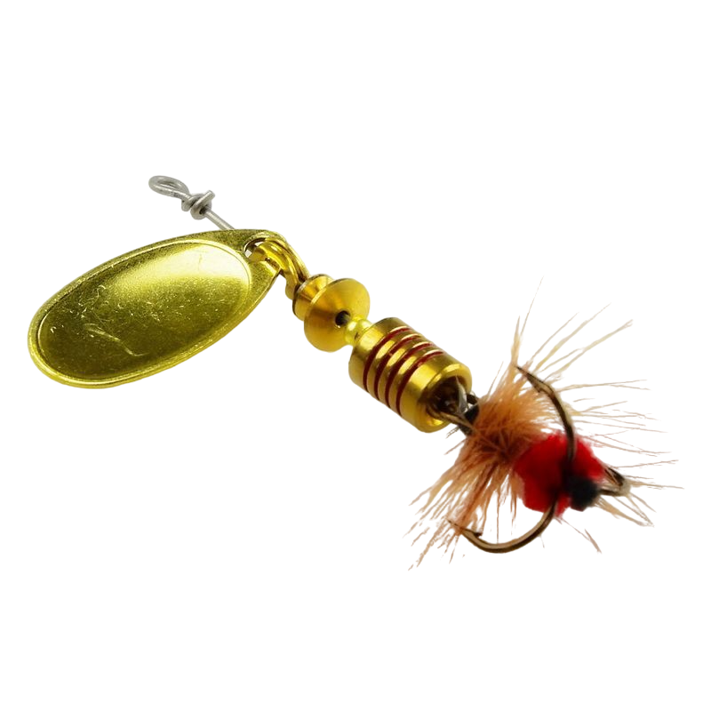 

Блесна для рыбалки вращающаяся Mepps AGLIA MOUCHE (2.5 / Gold/Red / 5 / / золотой / 5 / 5, Золотистый;красный, Aglia Mouche