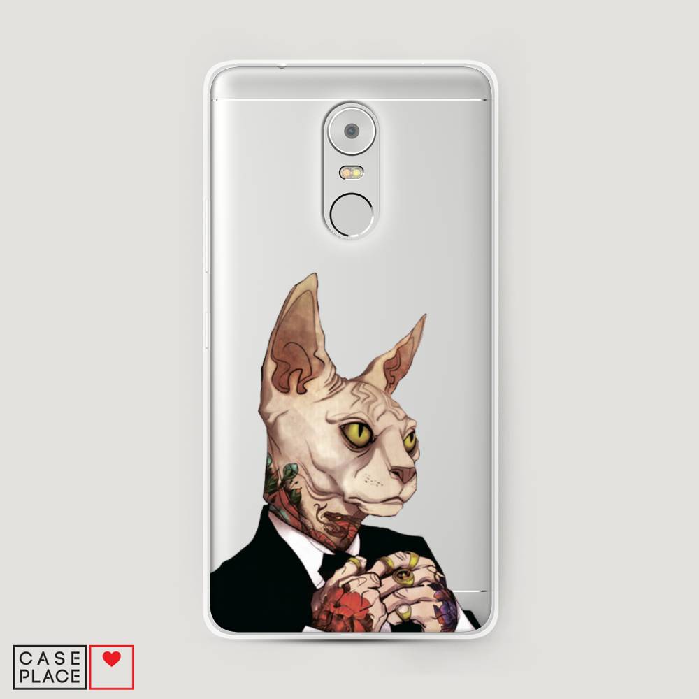 

Чехол Awog на Lenovo K6 Note / Леново K6 Note "Татуированный сфинкс", Бежевый;черный;красный, 112250-7