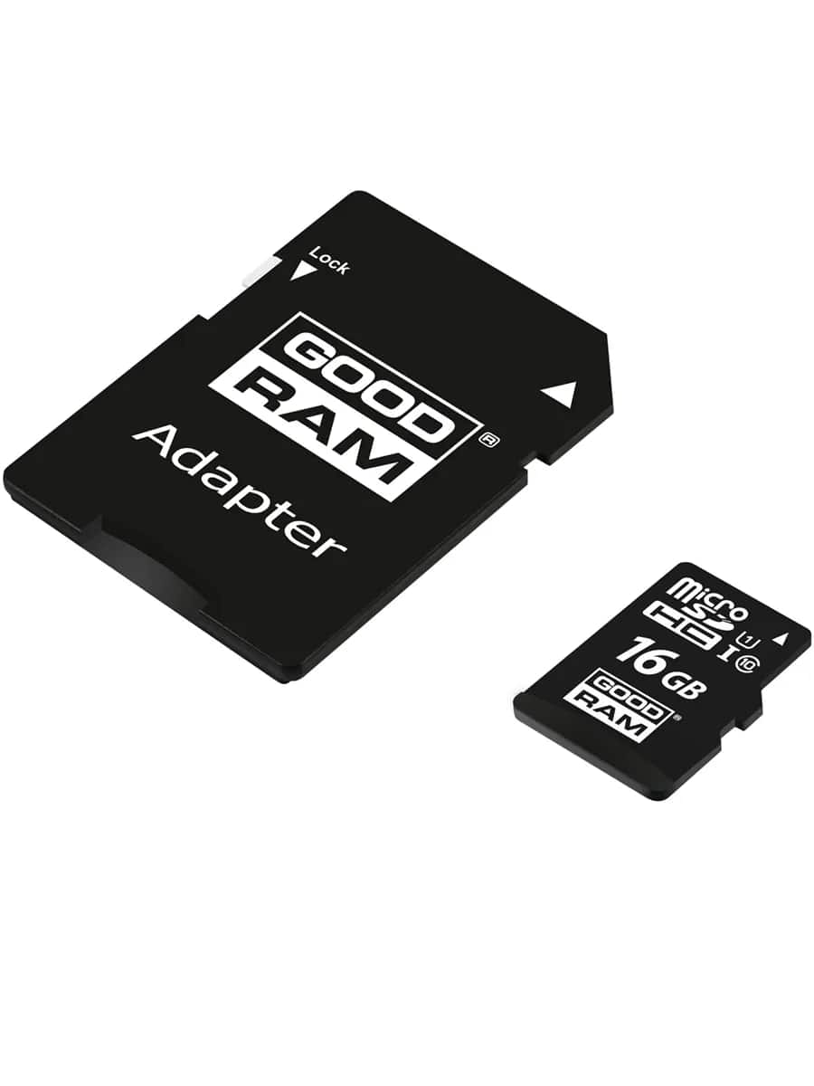 

Карта памяти Goodram Micro SDHC 16Гб (M1AA-0160R12)