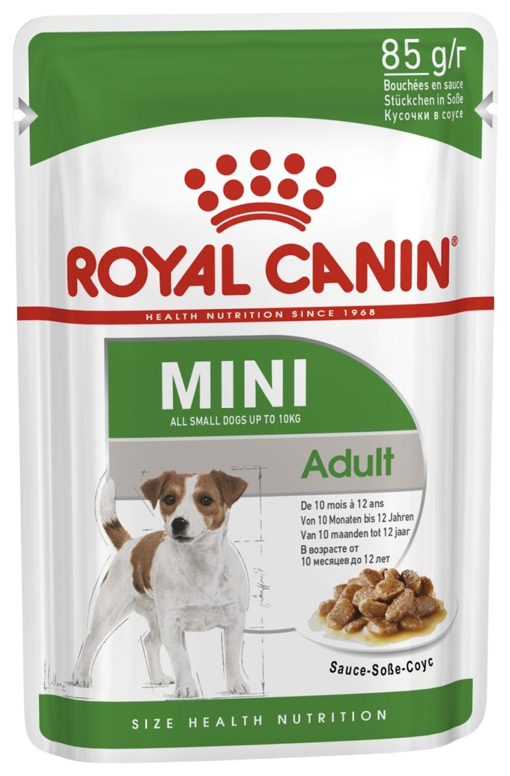 Влажный корм для собак Royal Canin Adult Mini, 12 шт по 85 г