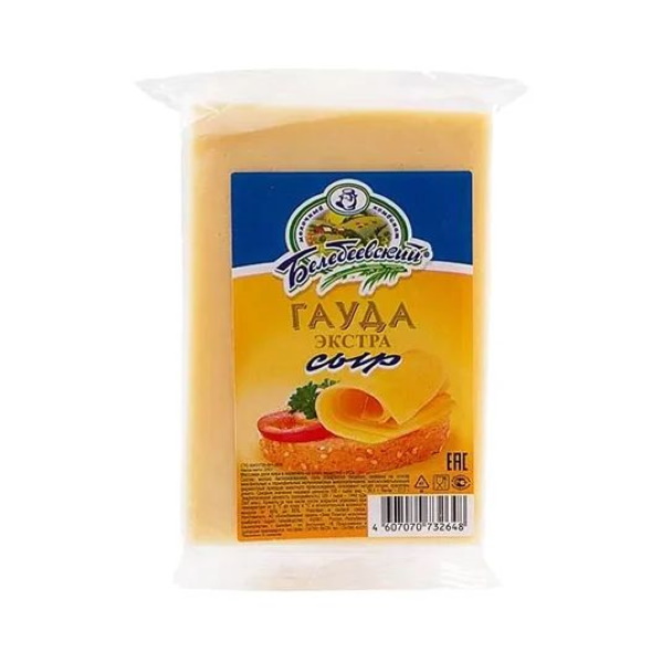 

Сыр твердый Белебеевский Гауда Экстра 45% 500 г