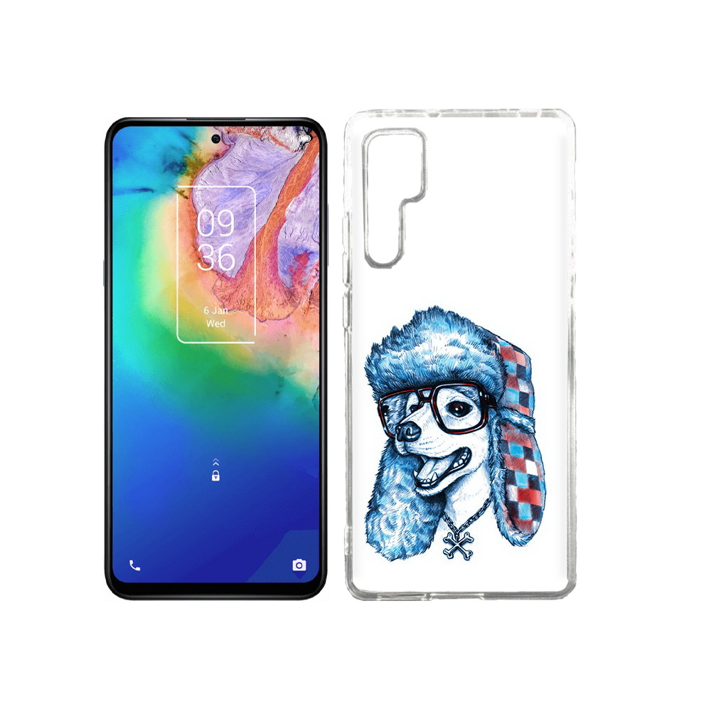 

Чехол MyPads Tocco для TCL 20 Pro зимний пес, Прозрачный, Tocco