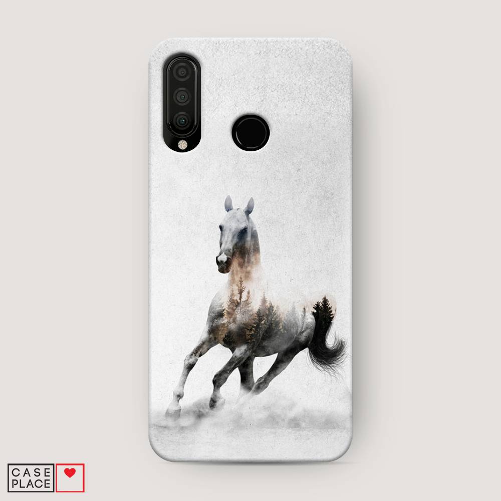 

Чехол Awog "Лошадь лес" для Huawei P30 Lite