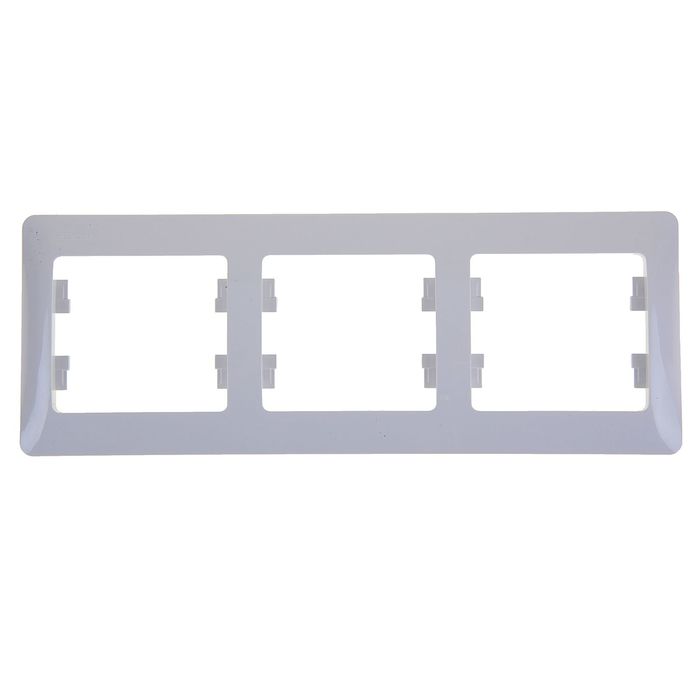 

Schneider Electric Рамка SE Glossa, 3 поста, белая, GSL000103, Белый