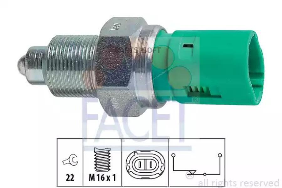 

Датчик Заднего Хода Facet 76114