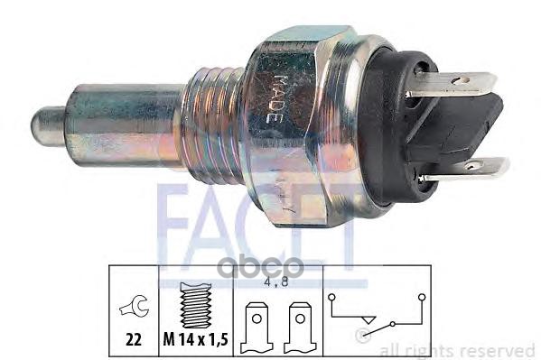 

Датчик Заднего Хода Facet 76015