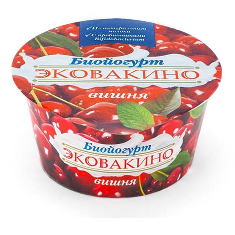 

Биойогурт Эковакино Вишня 2,5% бзмж 140 г