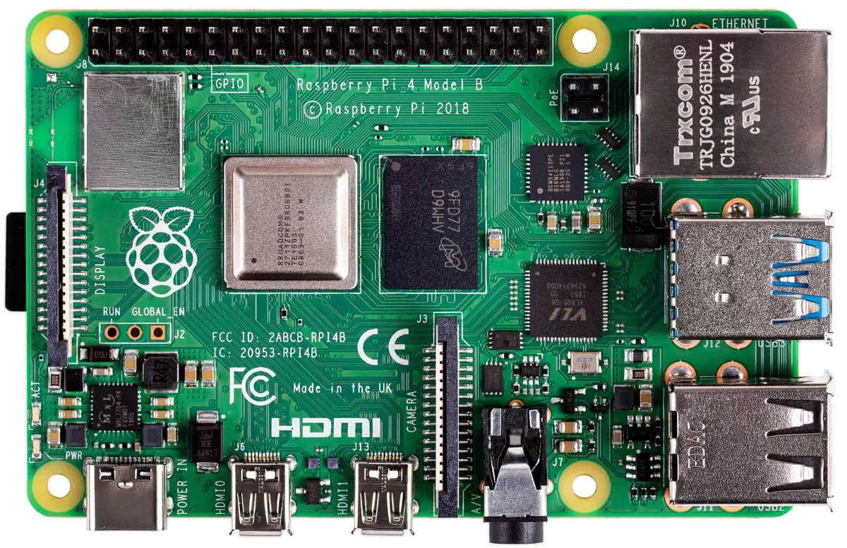 Одноплатный компьютер RASPBERRY Pi 4 Model B (1874111)