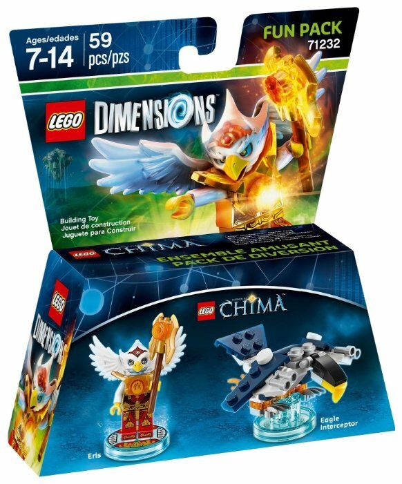 фото Конструктор lego 71232 dimensions fun pack: chima eris