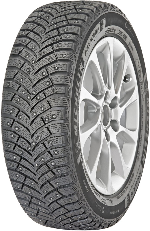 

Шины MICHELIN X-Ice North 4 225/45 R19 96T XL зимняя шипованная, X-Ice North 4 XL