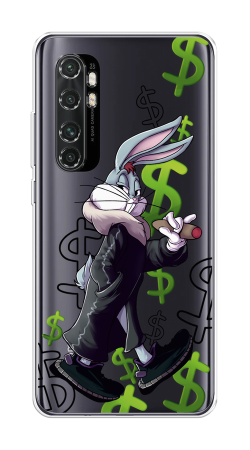 

Чехол на Xiaomi Mi Note 10 Lite "Rich Bugs Bunny", Зеленый;черный;голубой, 38450-6