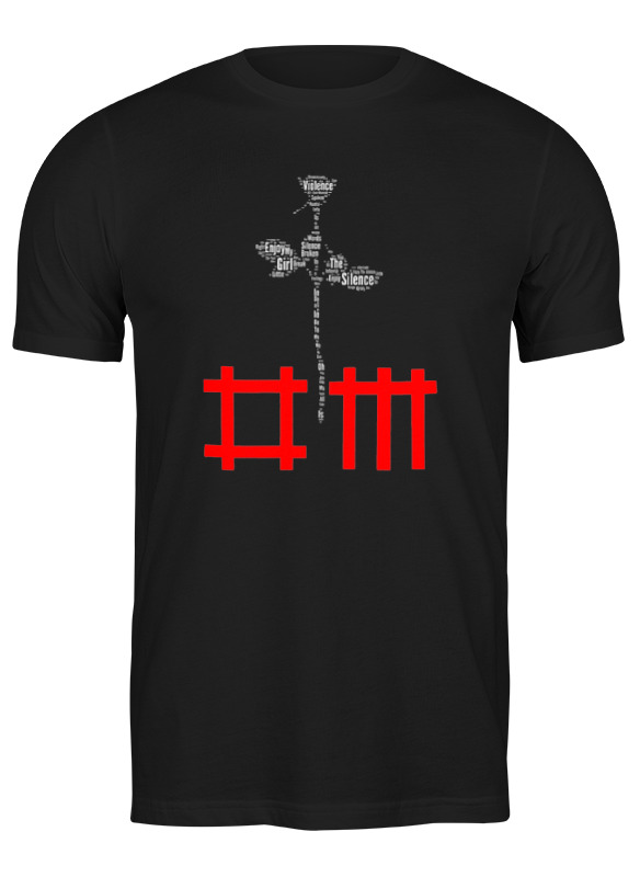 

Футболка мужская Printio Depeche mode черная S, Черный, Depeche mode