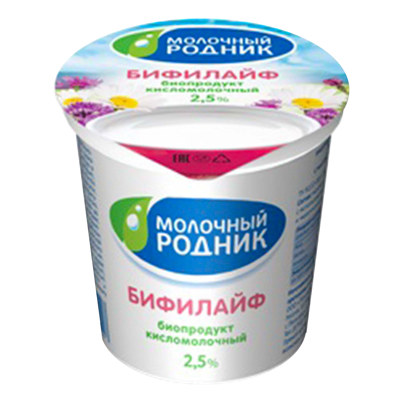 фото Бифилайф молочный родник 2,5% бзмж 200 г