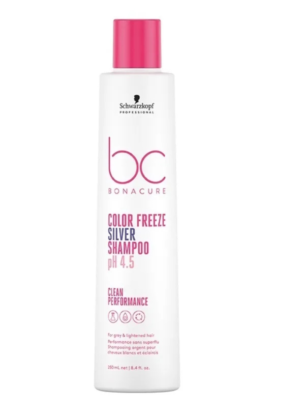 Шампунь Schwarzkopf Professional Bonacure Clean Performance Color Freeze Silver, 250 мл