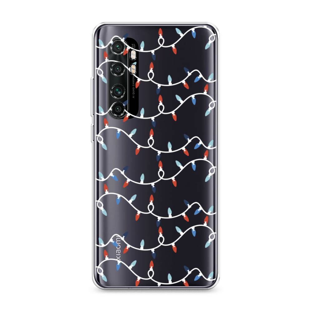 Чехол на Xiaomi Mi Note 10 Lite Разноцветная гирлянда