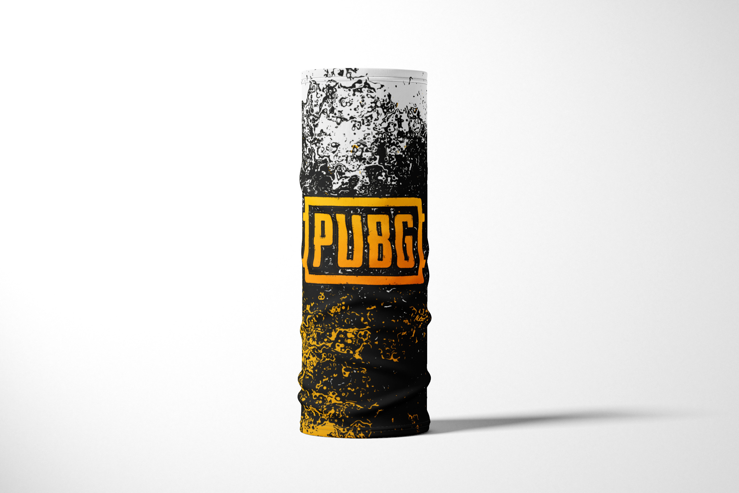 

Бандана / Бафф / Снуд-трансформер / Геймерам / PUBG ПАБГ, Черный;белый;желтый, BBuffVM_VM1853217