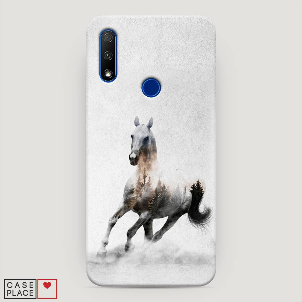 

Чехол Awog "Лошадь лес" для Honor 9X, 69920-1