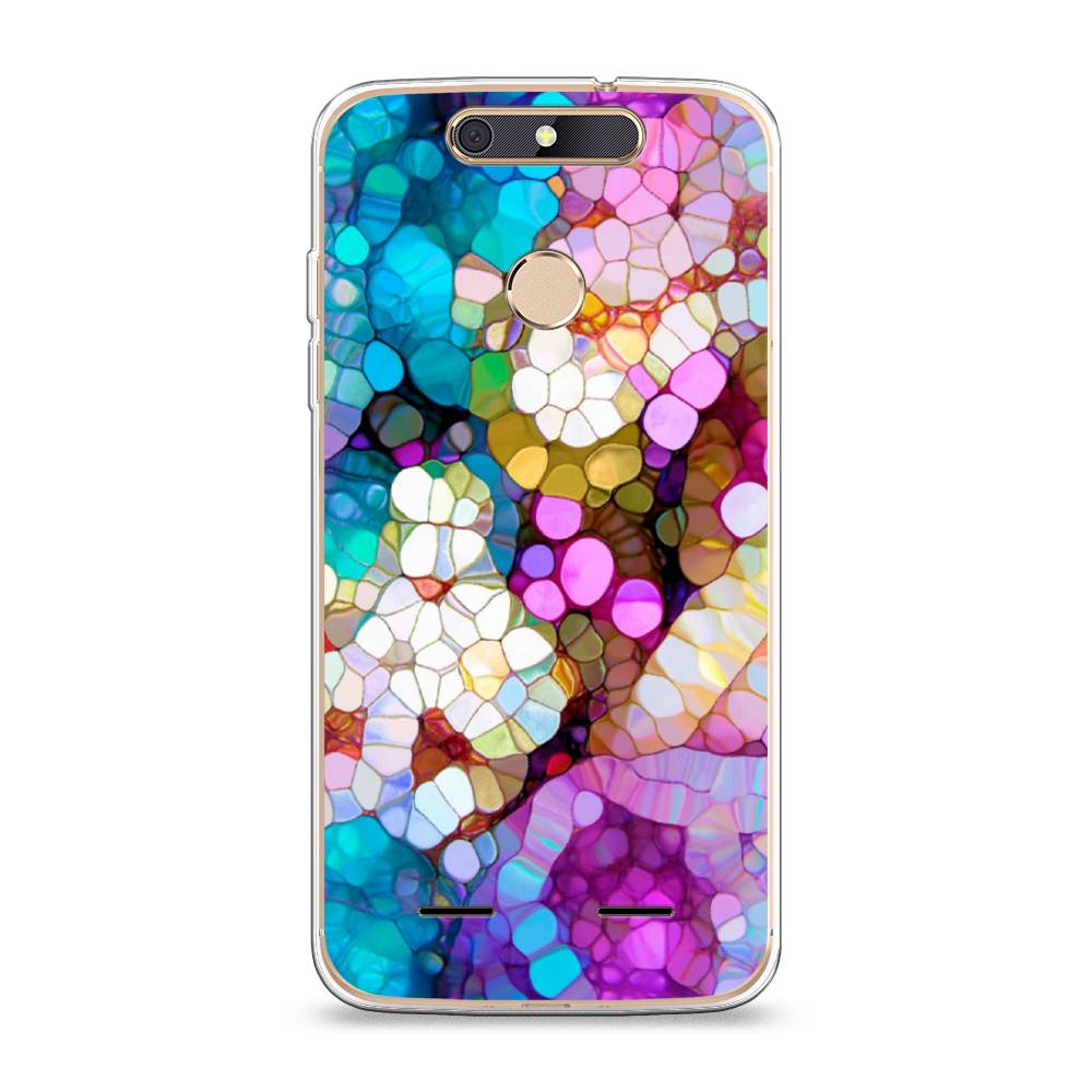 

Чехол Awog на ZTE Blade V8 mini / ЗТЕ Блэйд V8 mini "Калейдоскоп", 131950-3