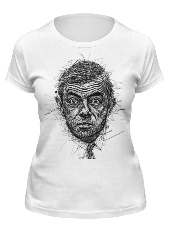 

Футболка женская Printio Mr bean белая 2XL, Белый, Mr bean