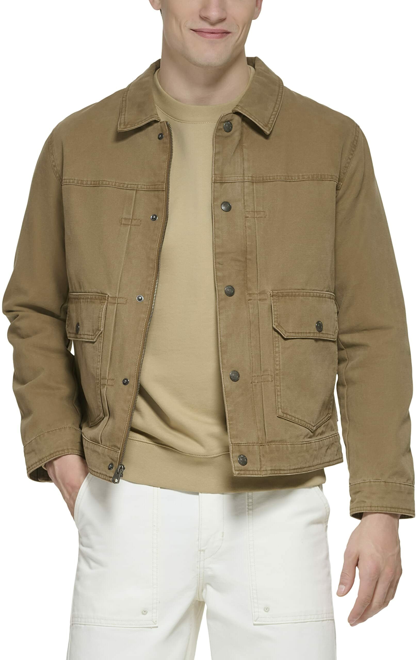 

Куртка мужская Levi's LM3MC753-LBW коричневая 2XL, Коричневый, LM3MC753-LBW