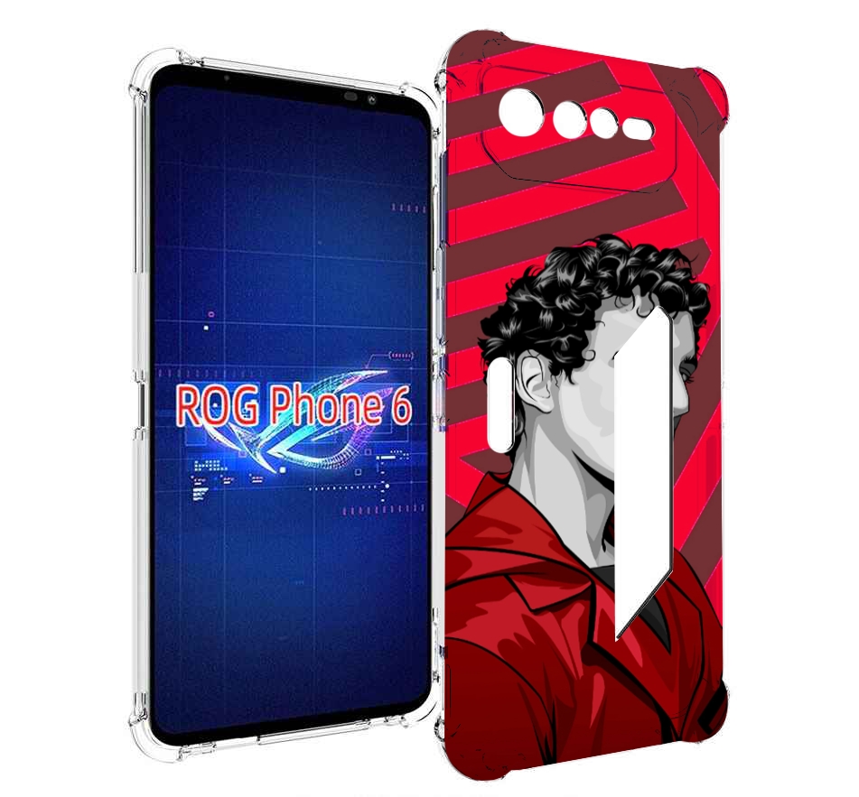 

Чехол MyPads Рио-бумажный-дом для Asus ROG Phone 6, Прозрачный, Tocco