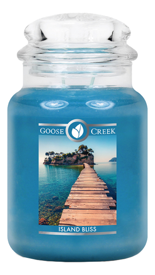 фото Ароматическая свеча goose creek island bliss (остров наслаждения) 680г