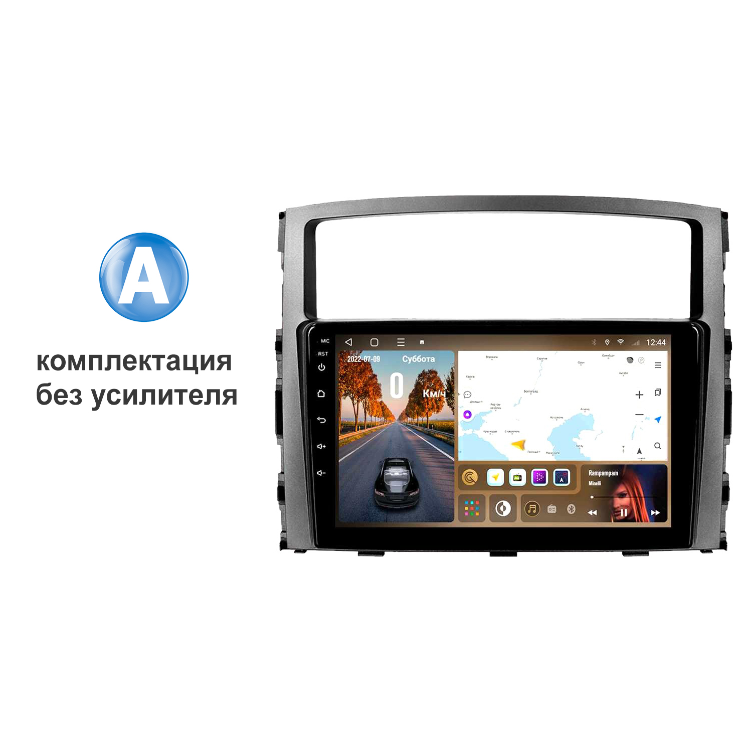 

Автомобильная магнитола CaCar TK3 Mitsubishi Митсубиши Pajero 4 комплектация A, TK3