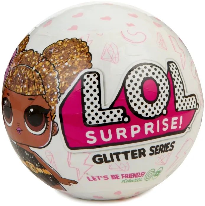 Кукла L.O.L. Surprise! Glitter 610 Баскетболистка Hoops MVP (запечатанный шар)