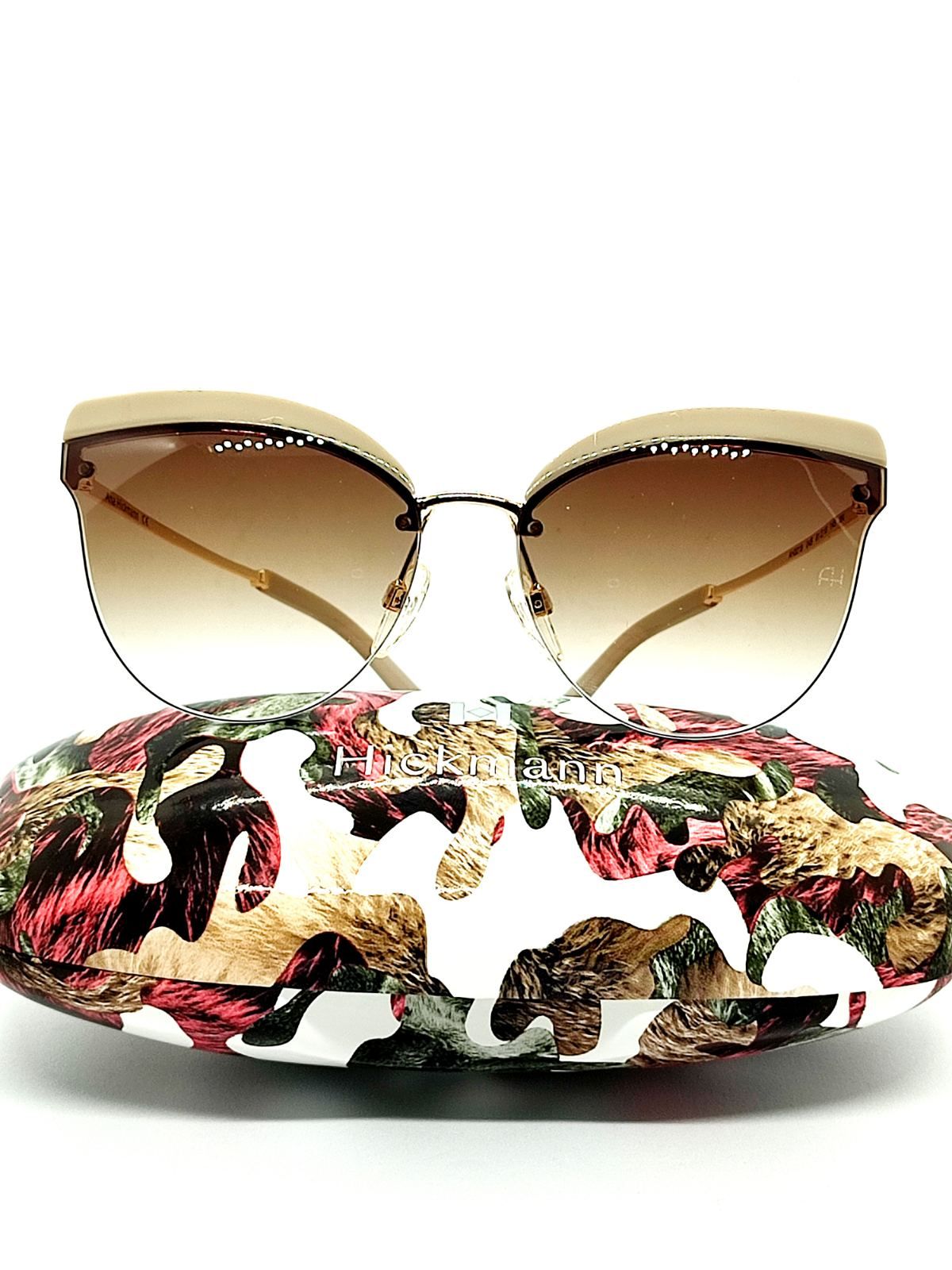 Солнцезащитные очки женские Hickmann 3214 коричневые