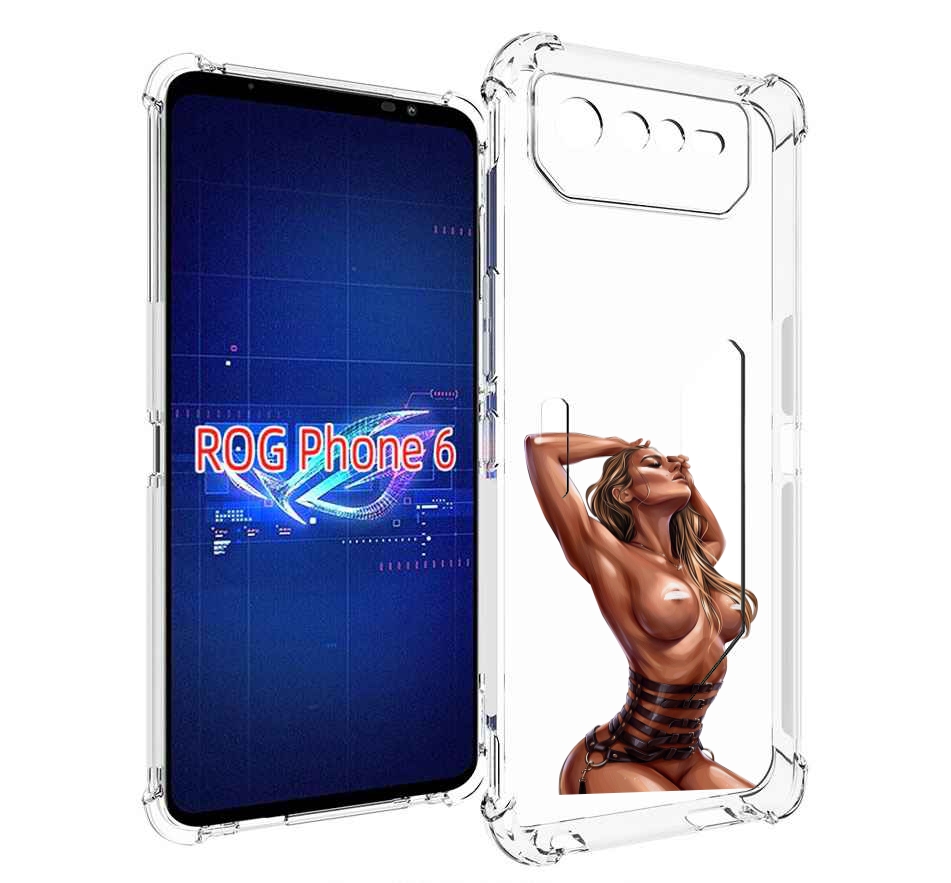 

Чехол MyPads Портупея денский для Asus ROG Phone 6, Прозрачный, Tocco