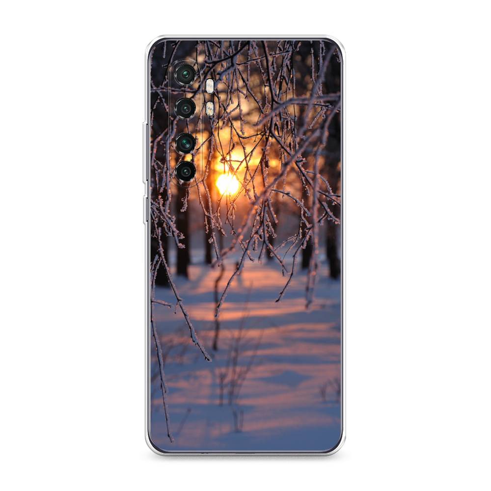 

Чехол на Xiaomi Mi Note 10 Lite "Зима 7", Оранжевый;розовый;черный, 38450-2