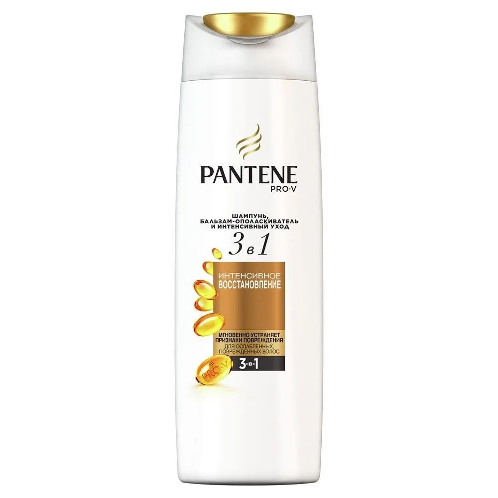 Шампунь Pantene Pro-V Интенсивное восстановление 3 в 1, 360 мл