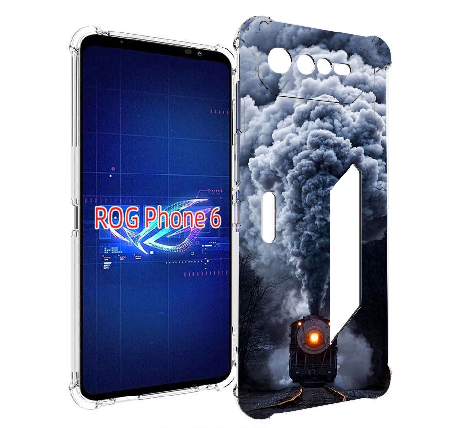 

Чехол MyPads Паровоз для Asus ROG Phone 6, Прозрачный, Tocco