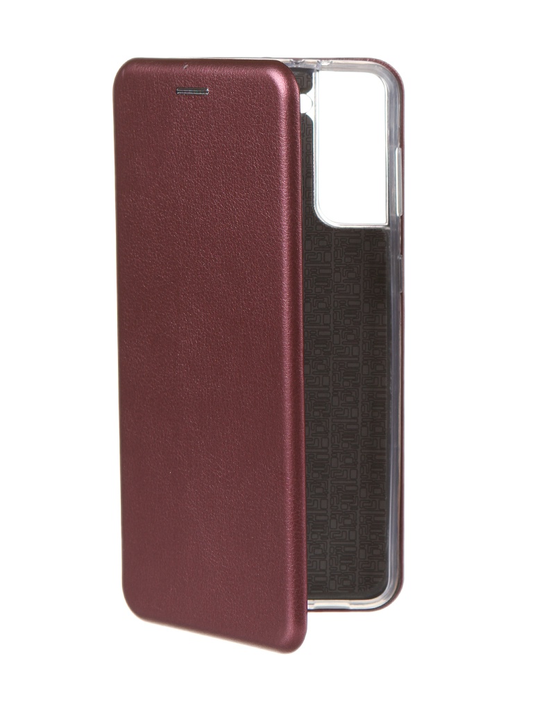 Чехол Innovation для Samsung Galaxy S21 Plus Book Bordo 19662