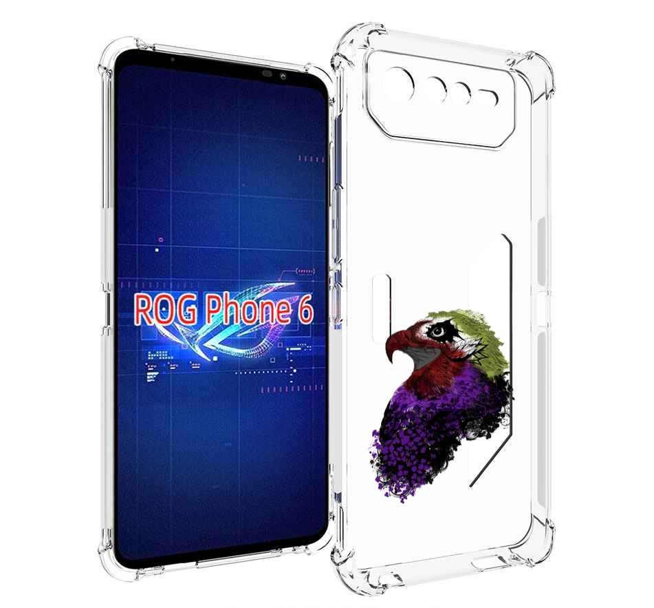 

Чехол MyPads Орел для Asus ROG Phone 6, Прозрачный, Tocco