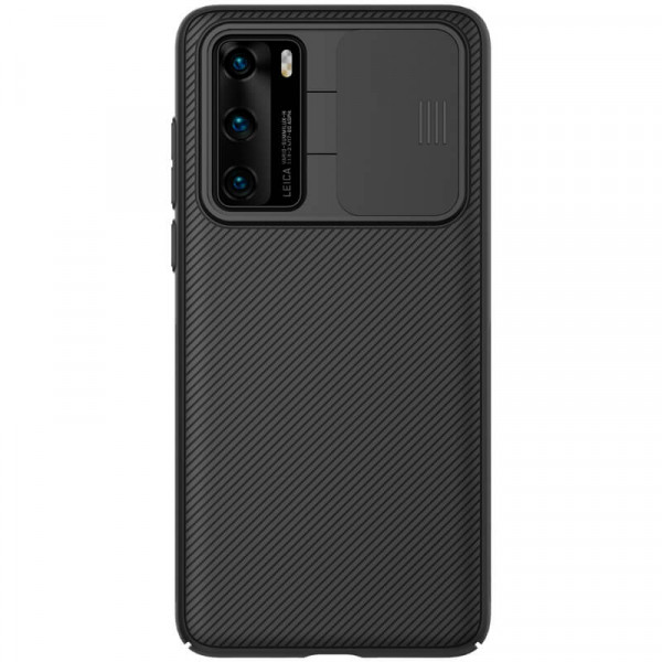 фото Накладка nillkin camshield case для huawei p40 (черный)