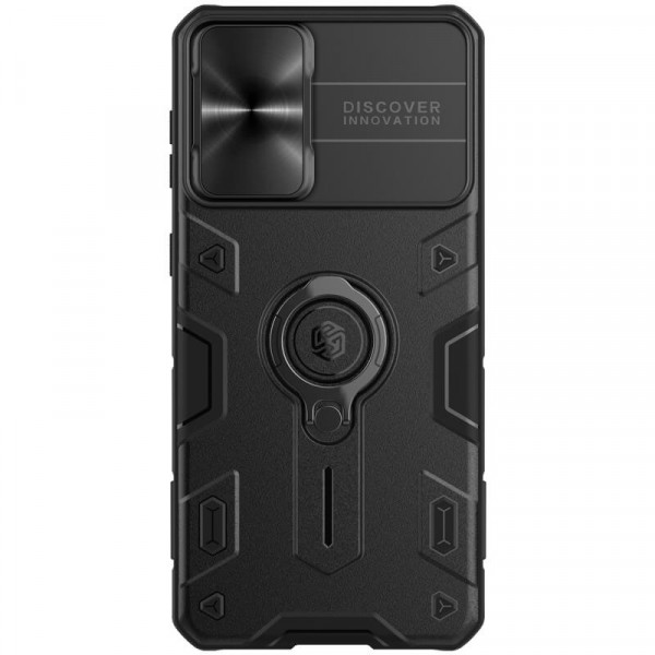 фото Накладка nillkin camshield armor case для samsung galaxy s21+ (черный)