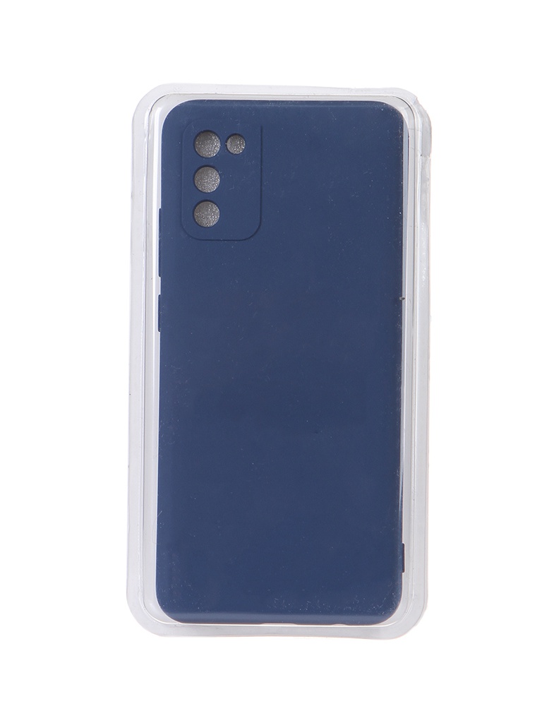 Чехол Innovation для Samsung Galaxy A02S Soft Inside Blue 19725