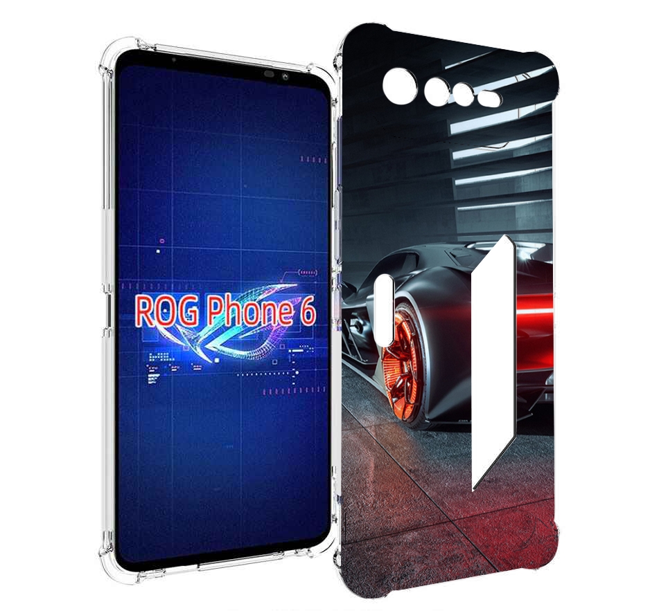 

Чехол MyPads Ночной-город мужской для Asus ROG Phone 6, Прозрачный, Tocco