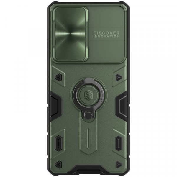 фото Накладка nillkin camshield armor case для samsung galaxy s21 ultra (зеленый)