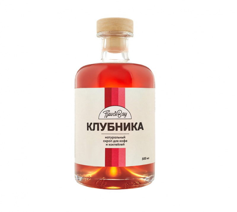 

Сироп для кофе Flavor Bay клубника, 500 мл, Клубника 500 мл