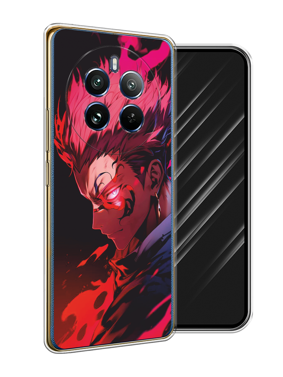 

Чехол Awog на Realme 12 Pro/Realme 12 Pro Plus "Взгляд Сукуны", Розовый;красный;черный, 2516250-1