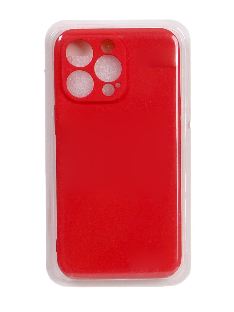 

Чехол Innovation для APPLE iPhone 13 Pro Soft Inside Red 33163, APPLE iPhone 13 Pro