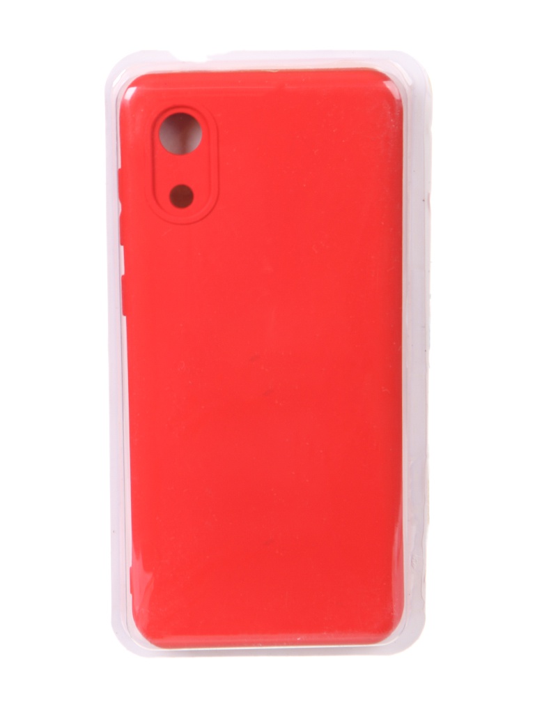 фото Чехол innovation для samsung galaxy a03 core soft inside red