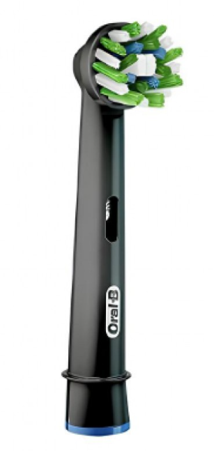 

Насадка для электрической зубной щетки Oral-B Cross Action CleanMaximiser черная, Cross Action CleanMaximiser
