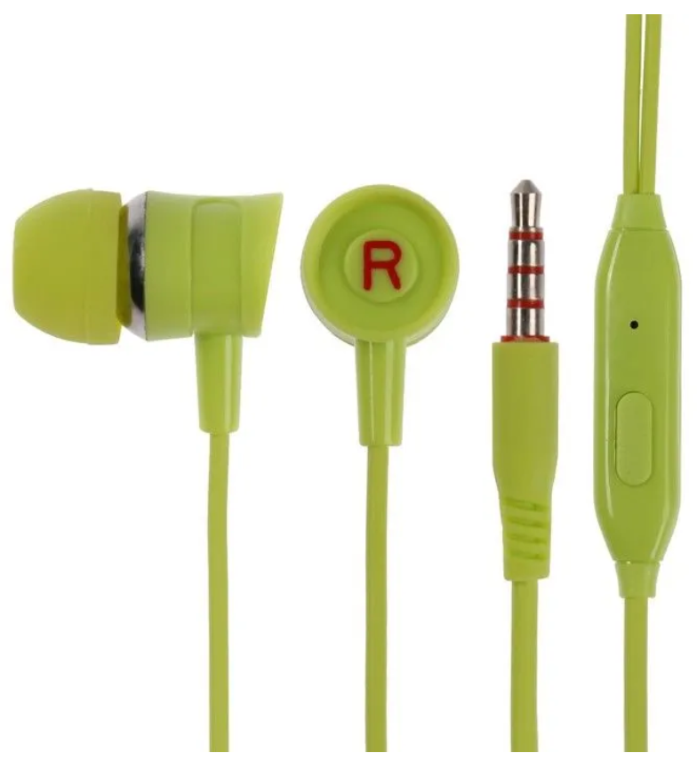 

Проводные наушники BLAST Green ()