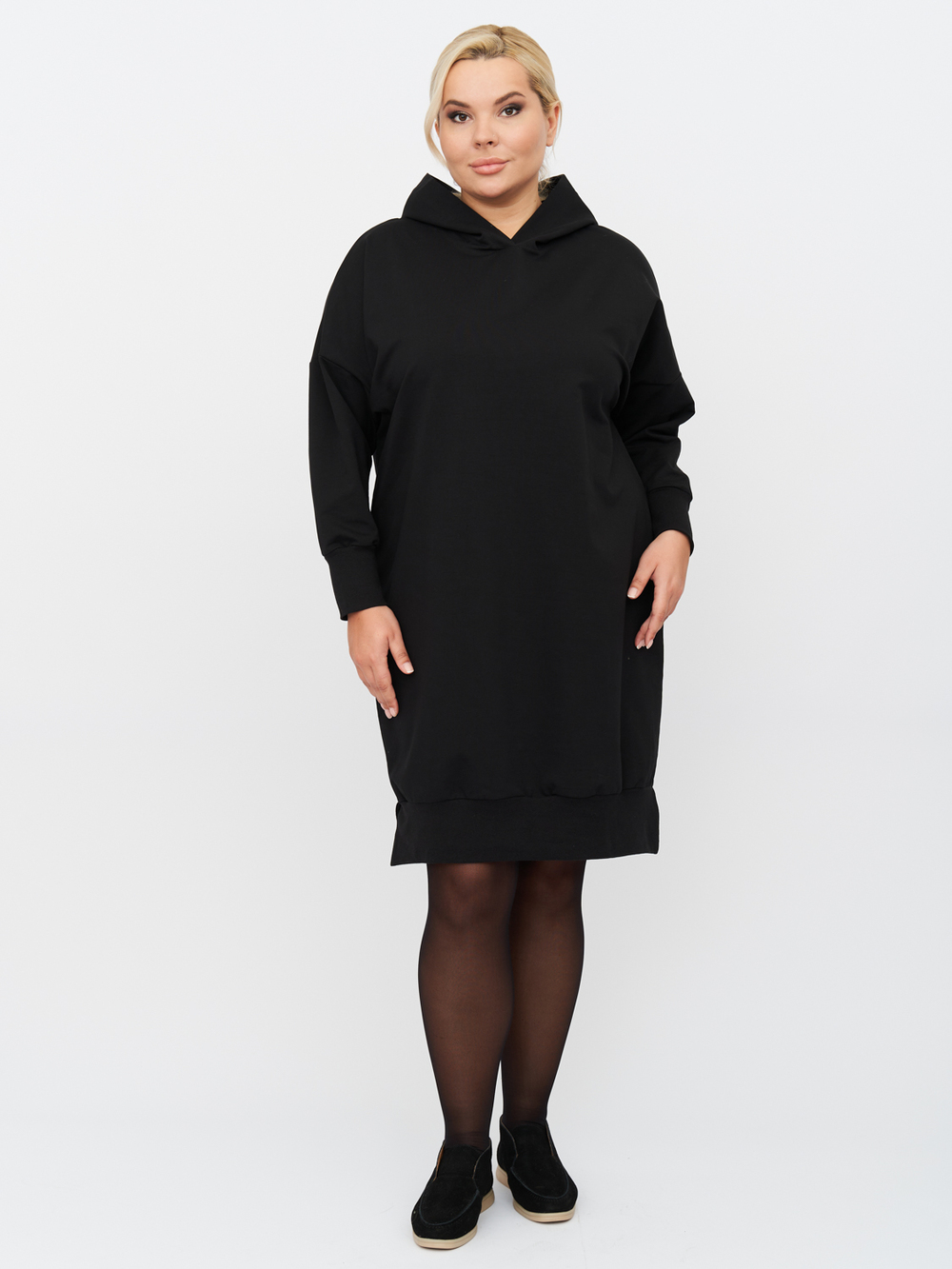 Платье женское ZORY ZPP83102BLK01 черное 56-58 RU