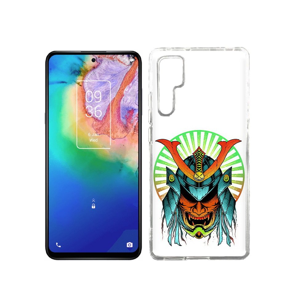 

Чехол MyPads Tocco для TCL 20 Pro ешимитсу рисунок, Прозрачный, Tocco