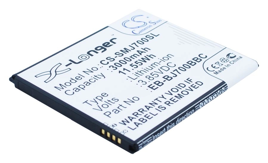 

Аккумулятор CameronSino (схожий с EB-BJ700BBC) для Samsung Galaxy J7 SM-J700H CS-SMJ700SL, CS-SMJ700SL